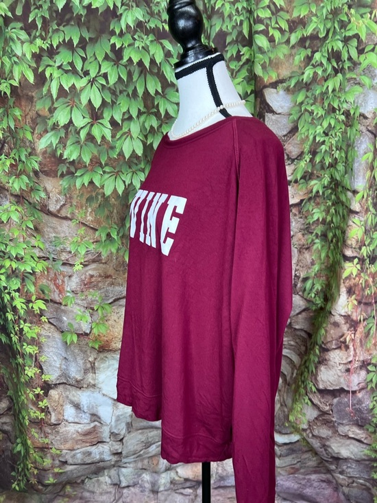 78 & SUNNY Burgundy "Wine" Graphic Logo Lightweight Sweatshirt, 1X - Picture 4 of 10